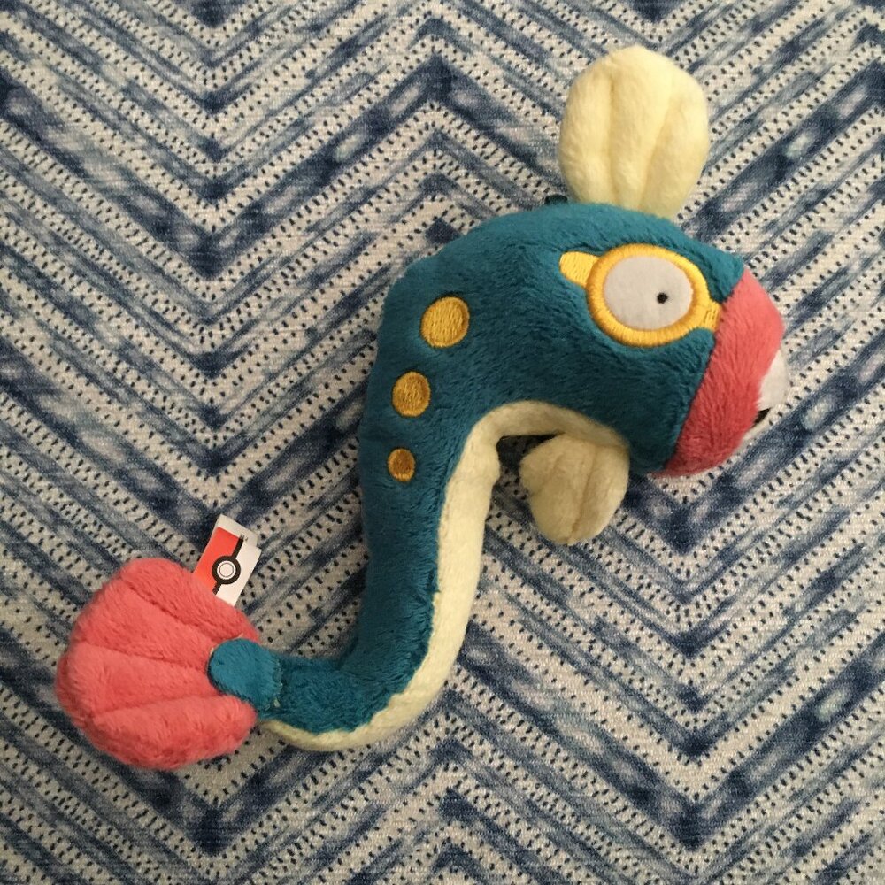 Rare Banpresto Pokemon Eelektrik UFO Plush Bag Charm Keychain #1